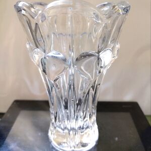 Crystal vase with Hearts